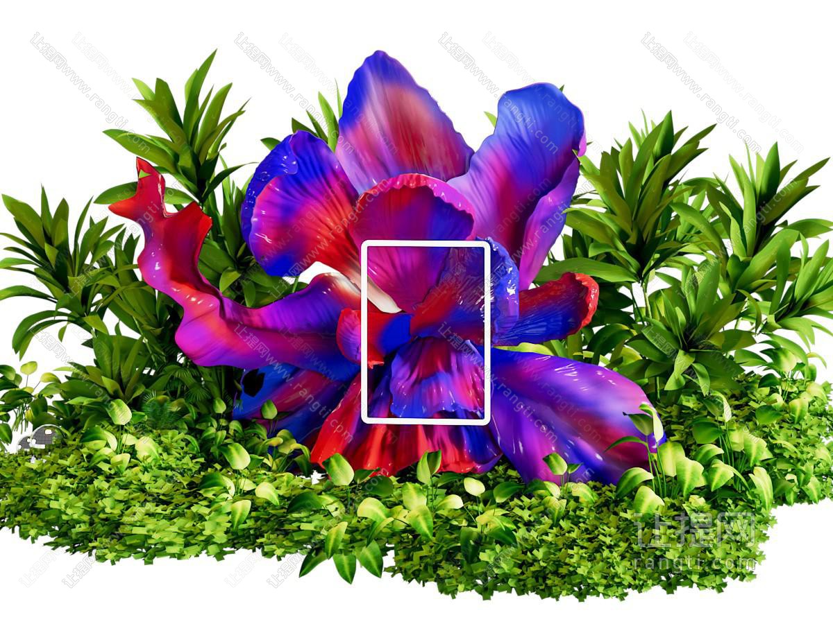 美陈透明艺术花艺