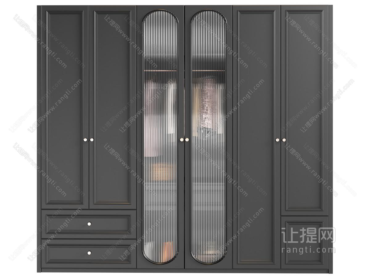 法式复古衣柜