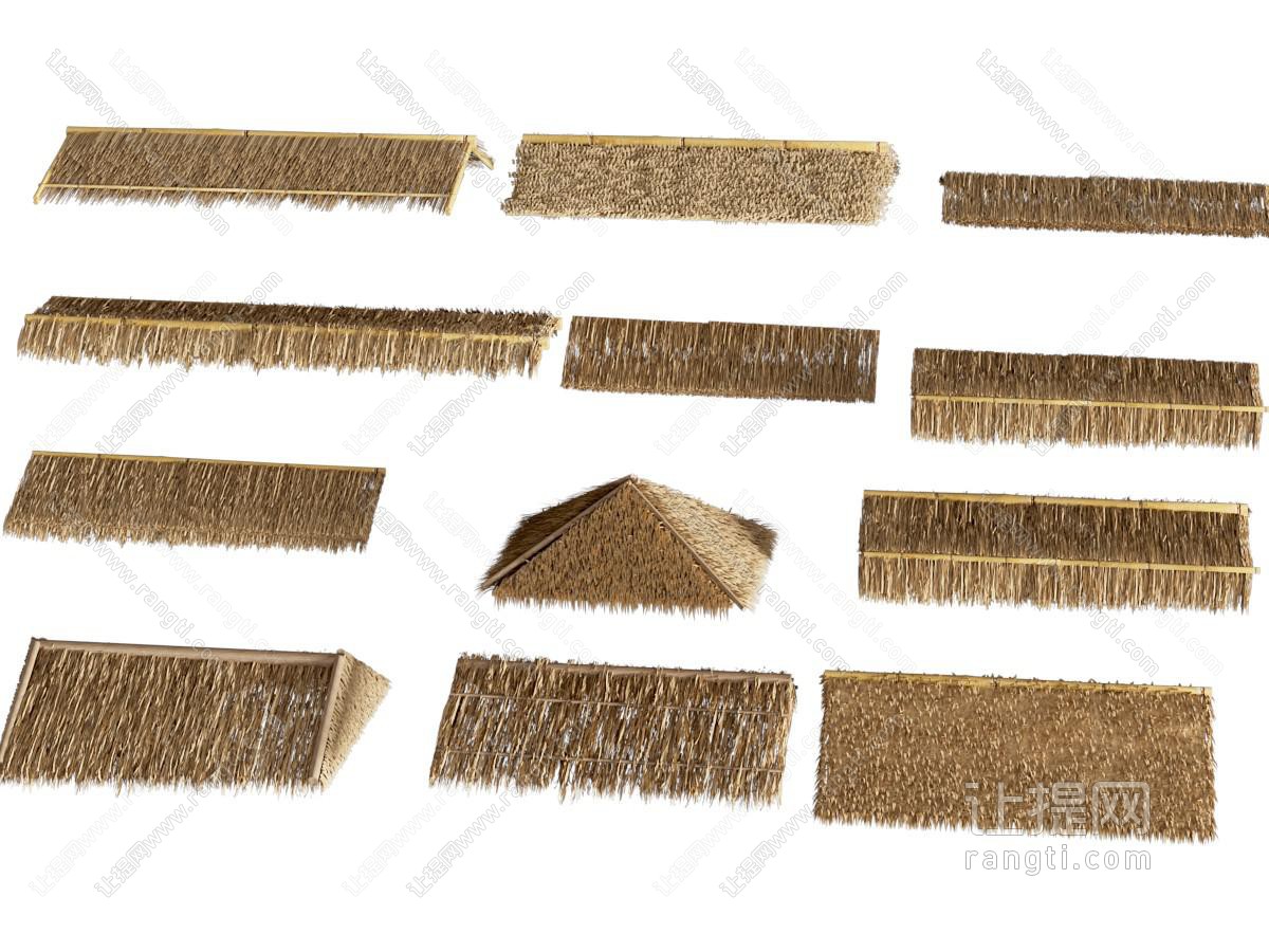 茅草 茅草棚 枯草 草垛