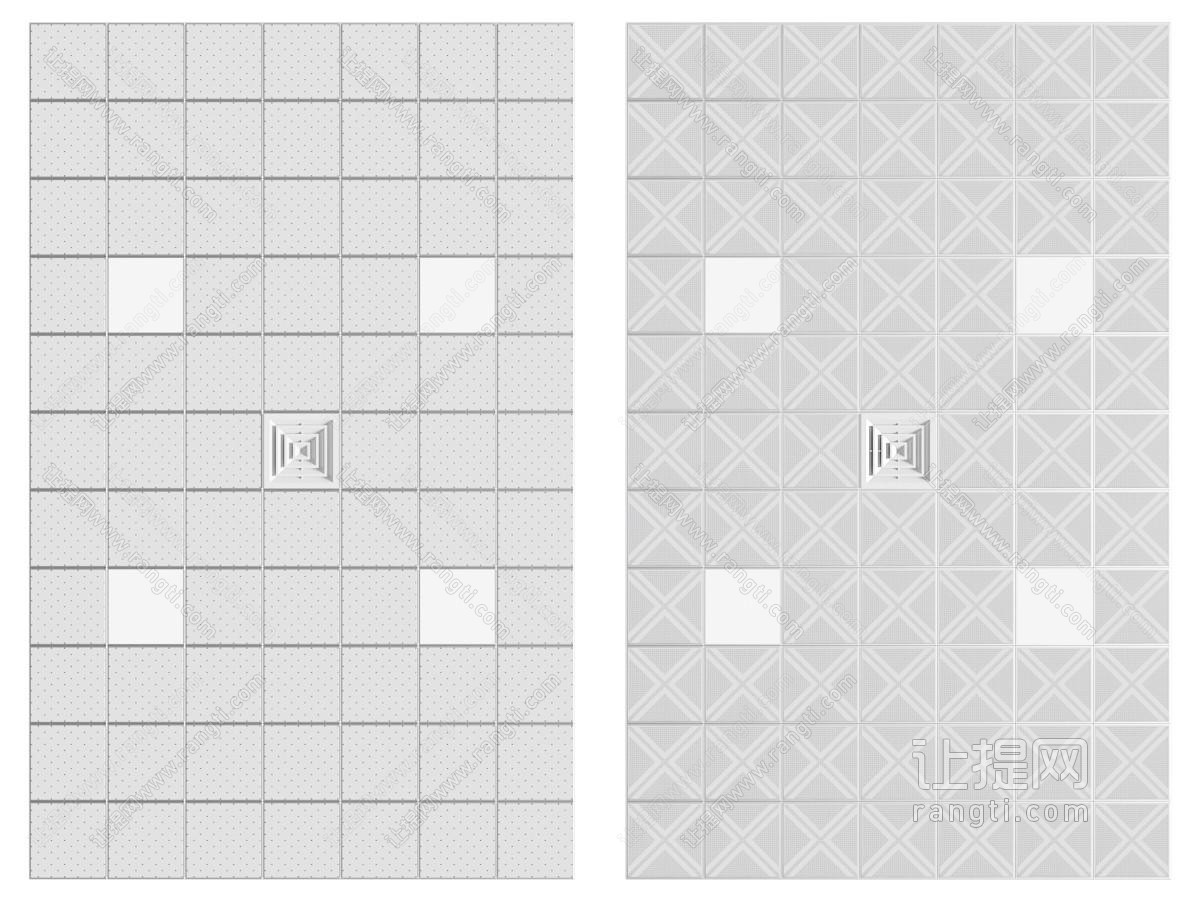 现代吊顶 铝扣板吊顶 集成吊顶