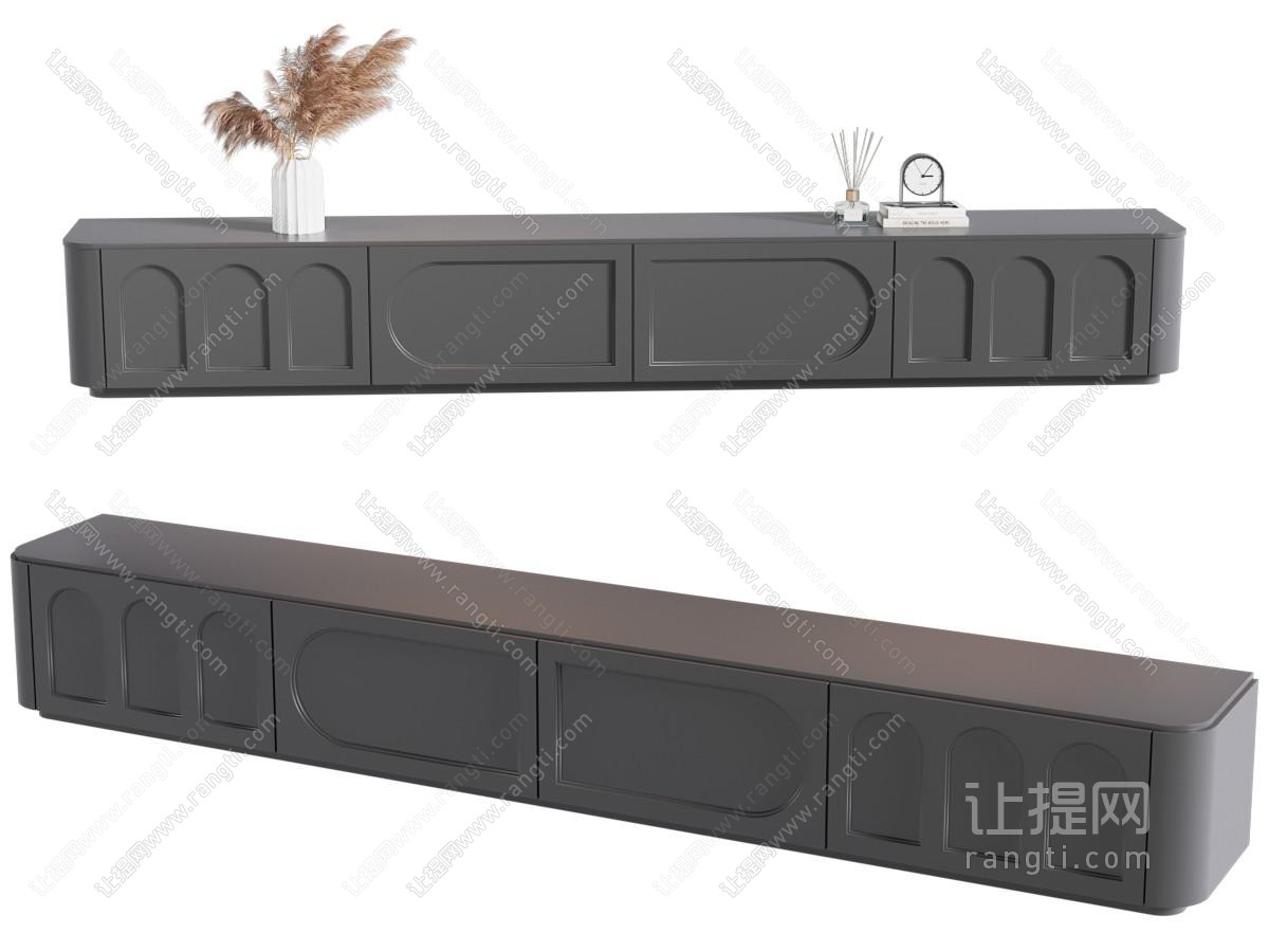 中古复古电视柜