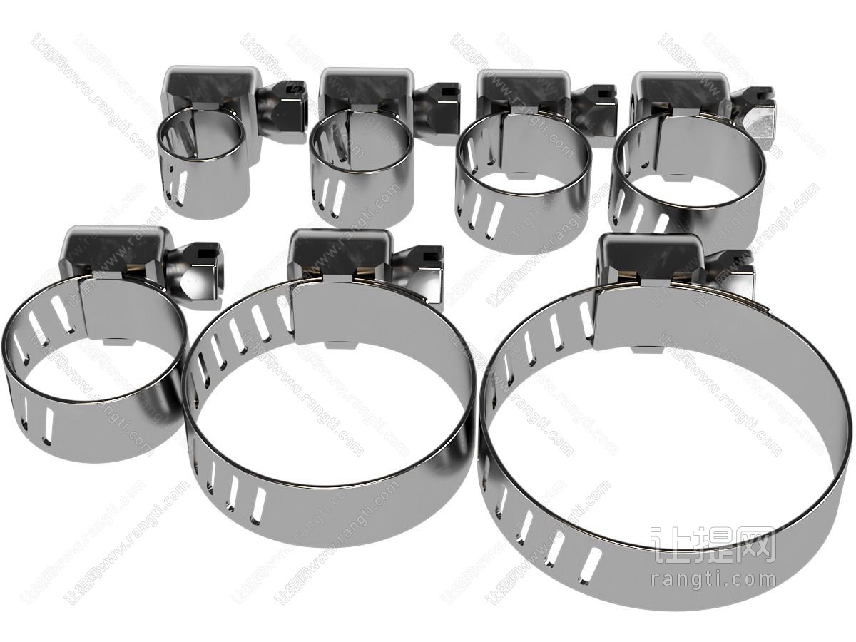 现代风格五金件 卡扣 卡箍 软管卡箍 软管卡扣 松紧扣