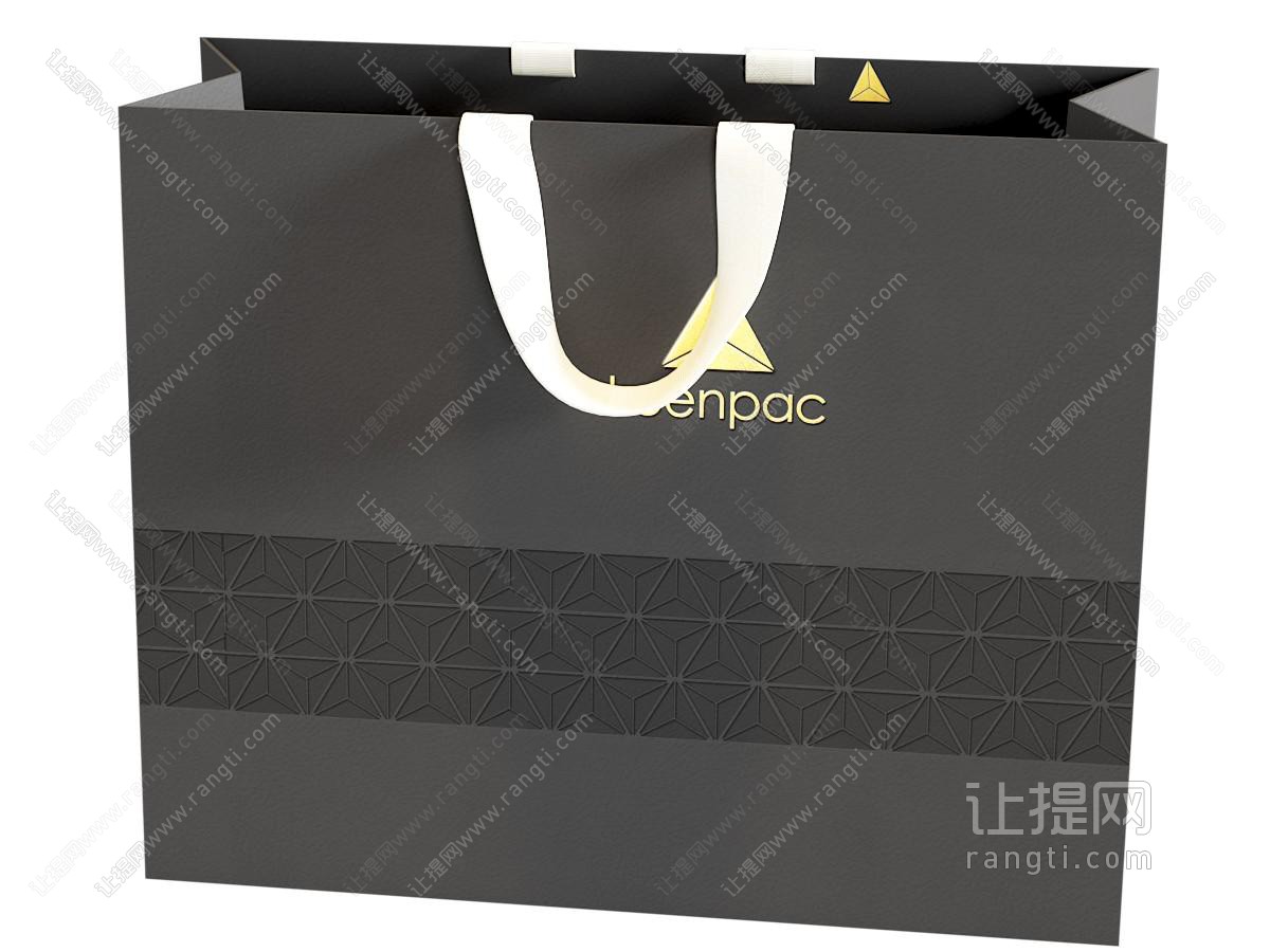 现代购物纸袋