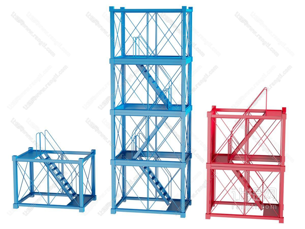 现代钢梯