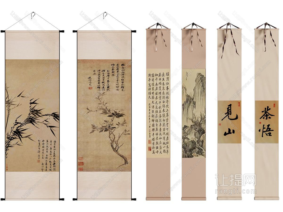 新中式挂画