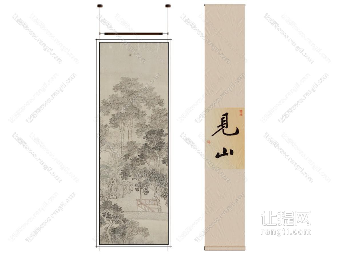 新中式挂画