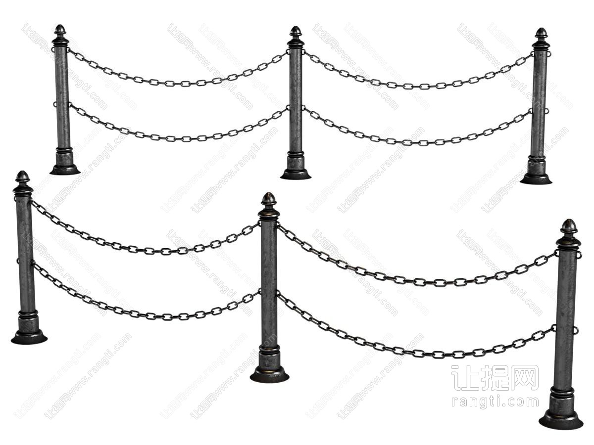 现代道路护栏