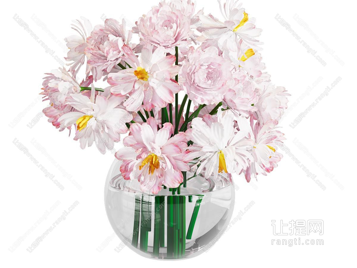 花瓶 花卉 插花 鲜花