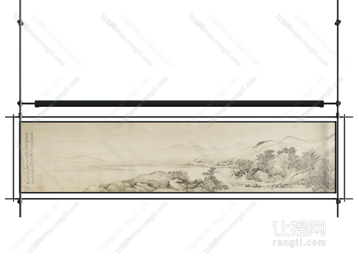 新中式中式挂画