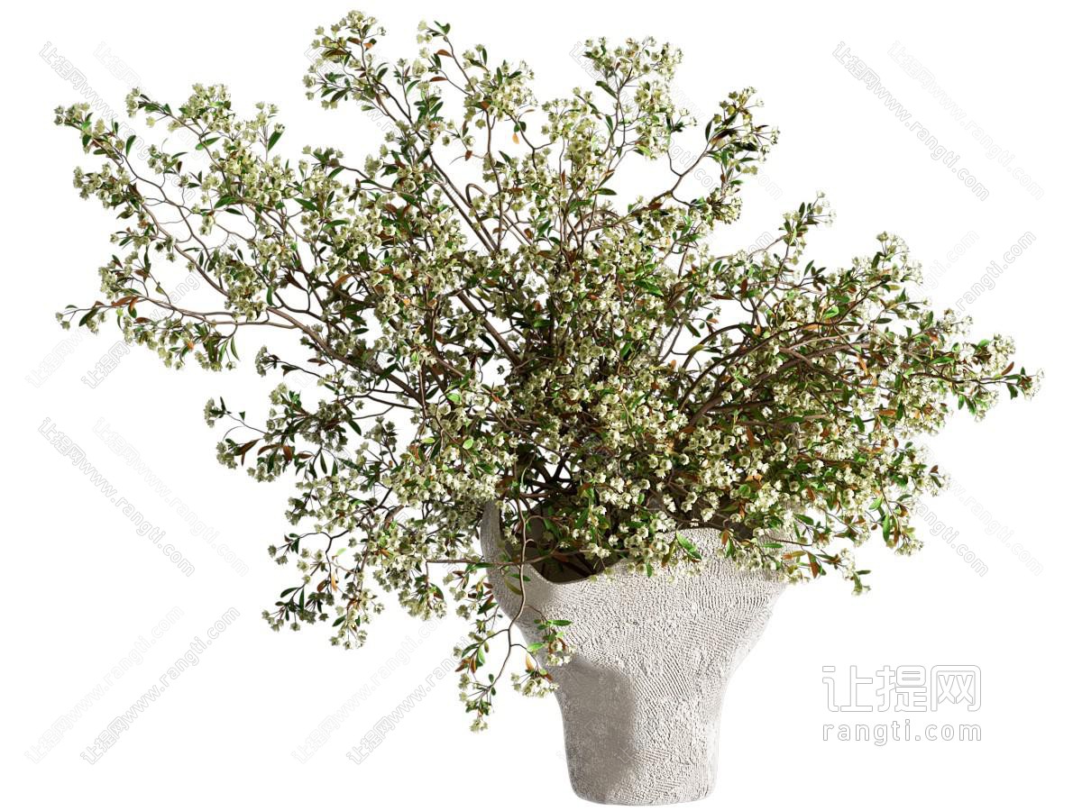 奶油中古花瓶