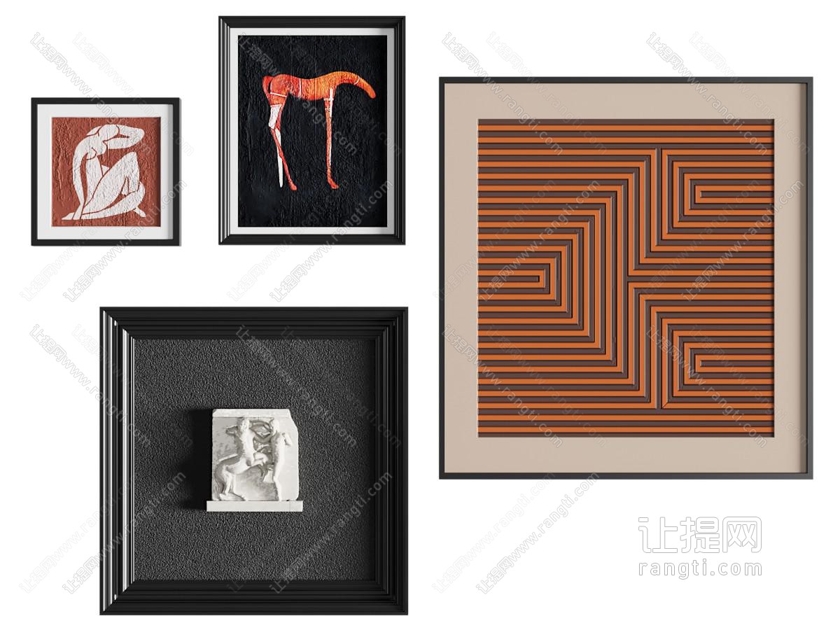 法式中古挂画