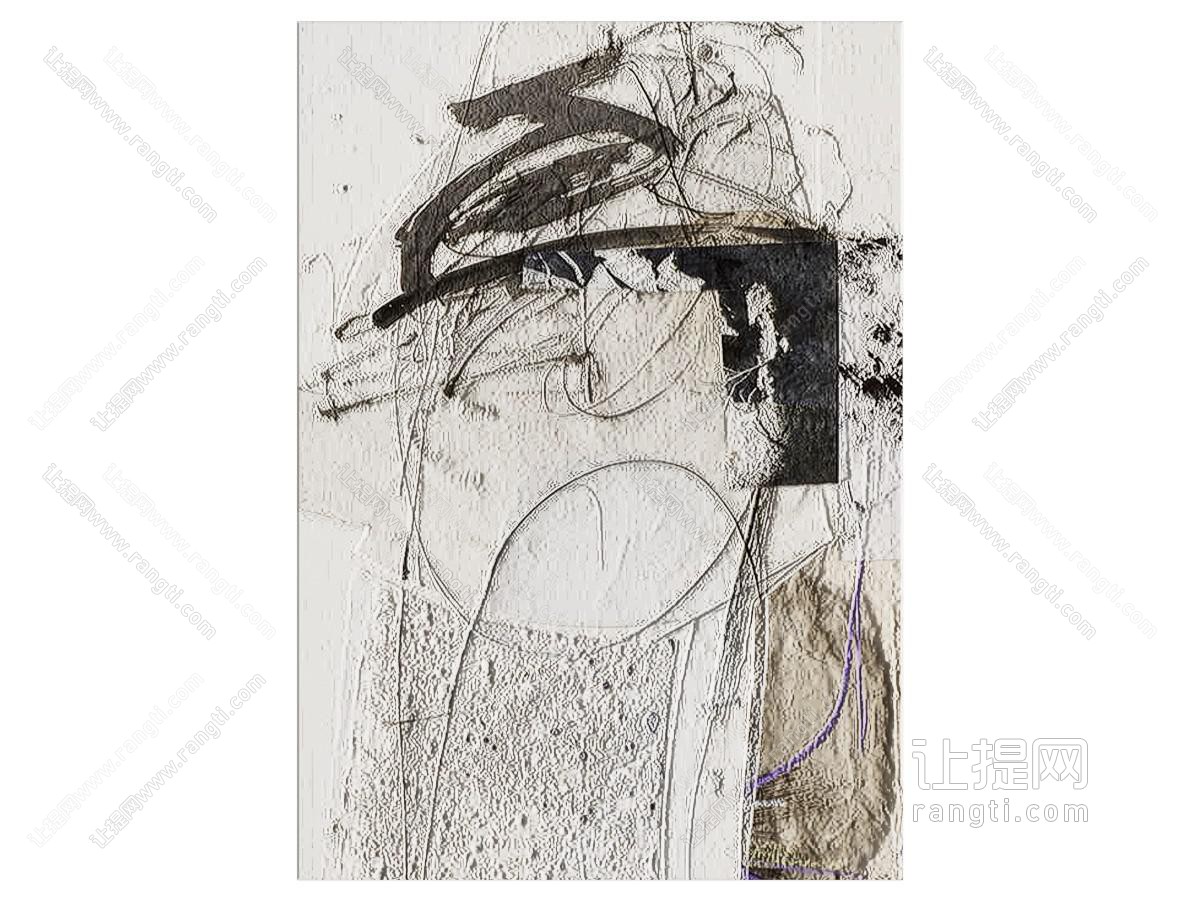 现代极简挂画抽象艺术挂画