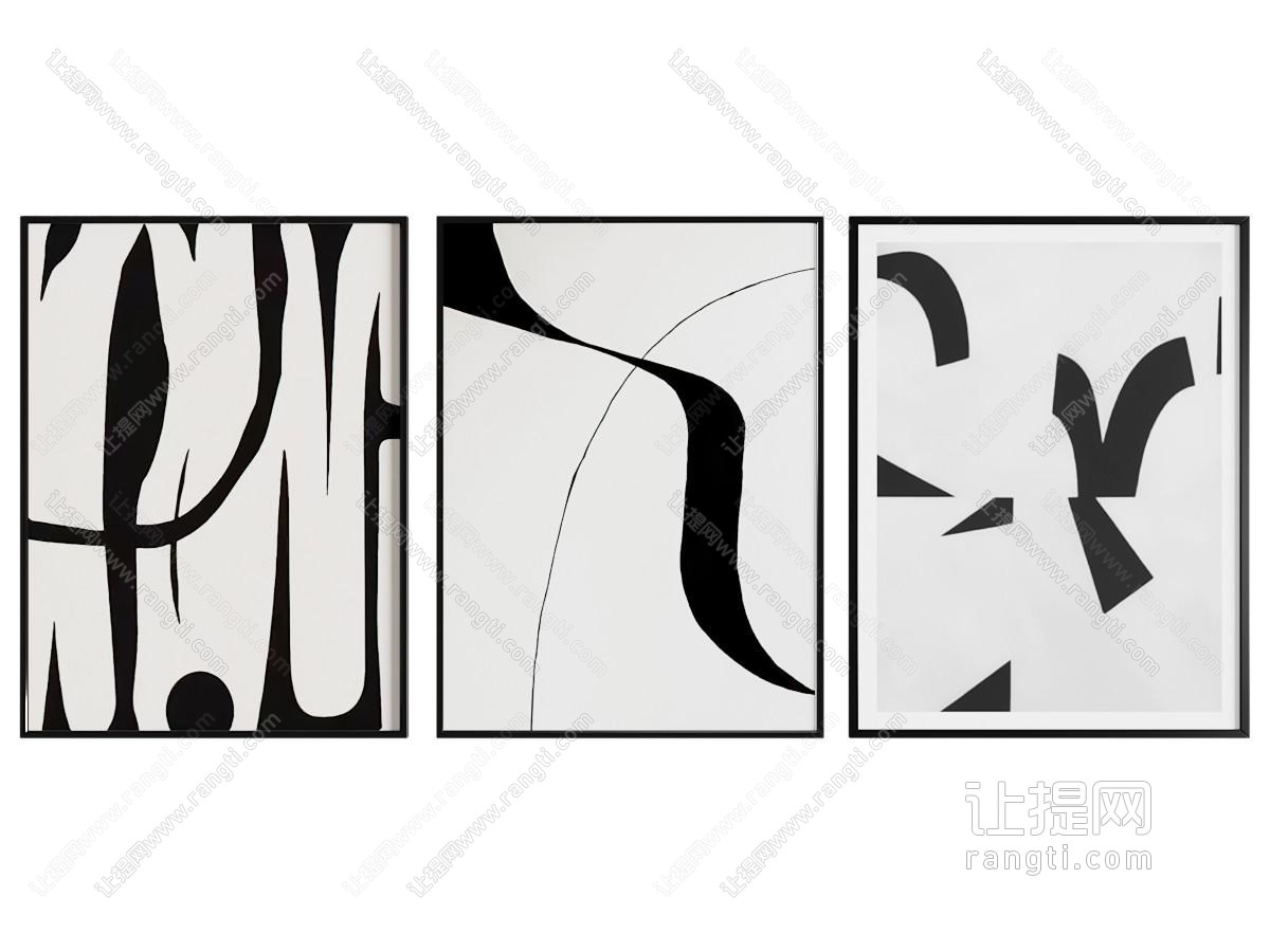 现代挂画