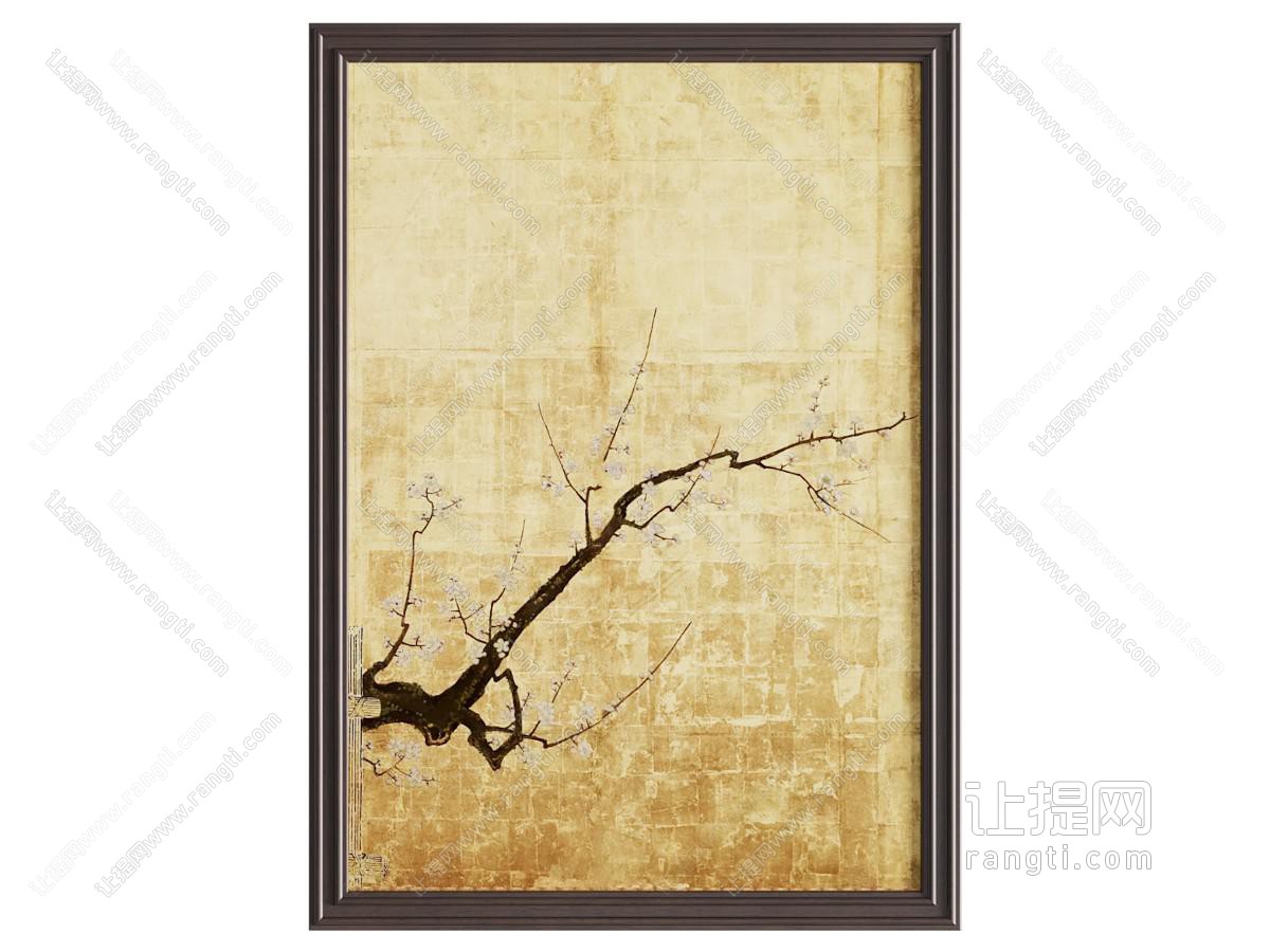 新中式中古挂画