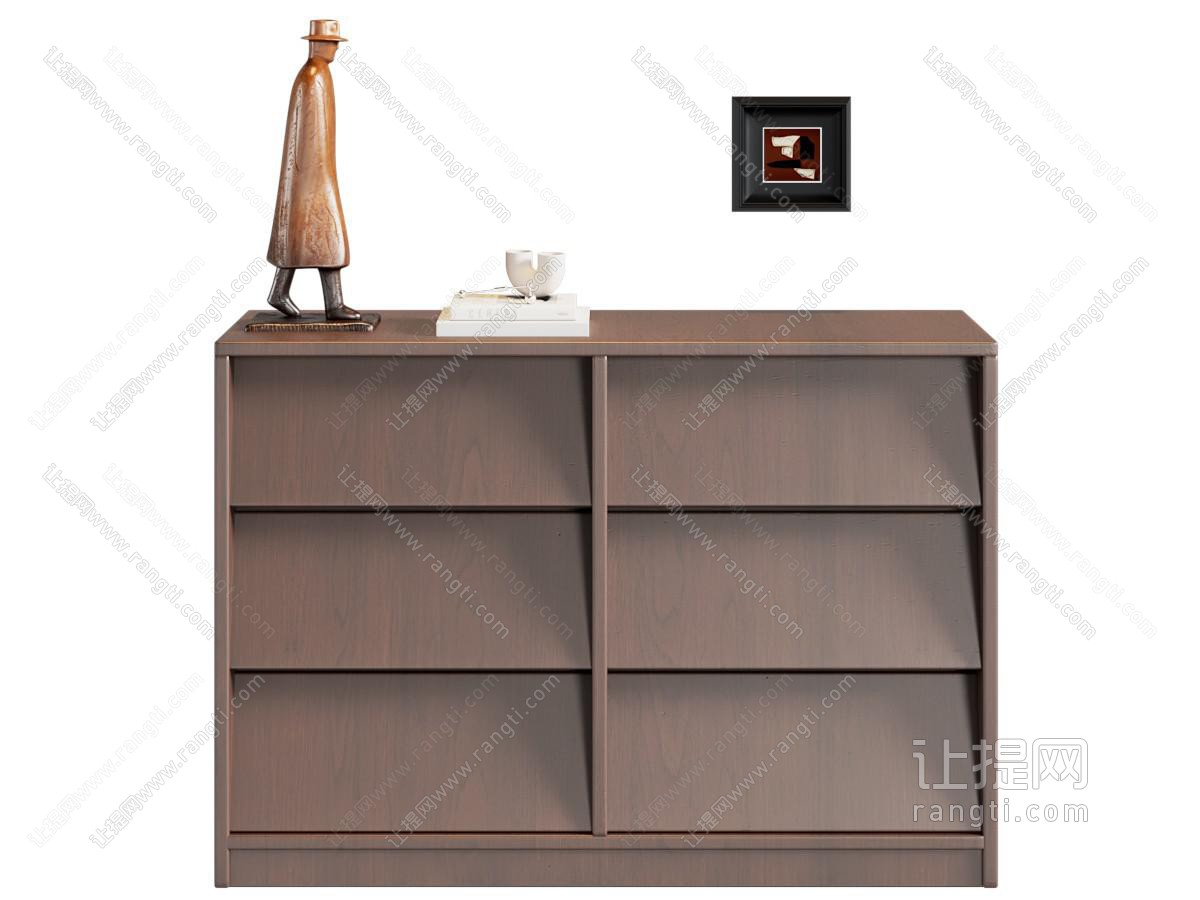 现代中古斗柜