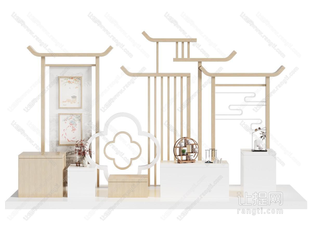 新中式展览美陈