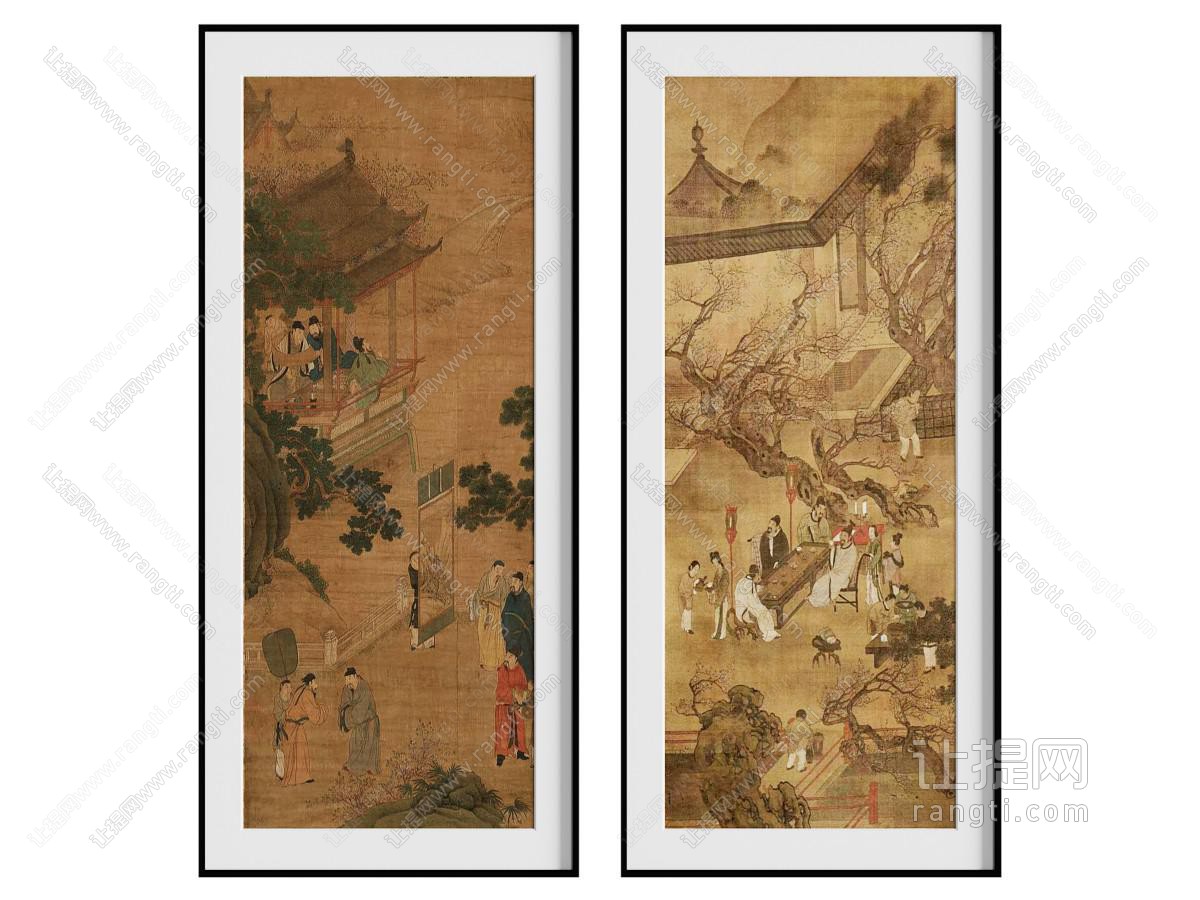 中式装饰挂画