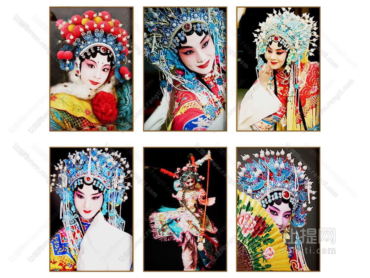 新中式京剧装饰画