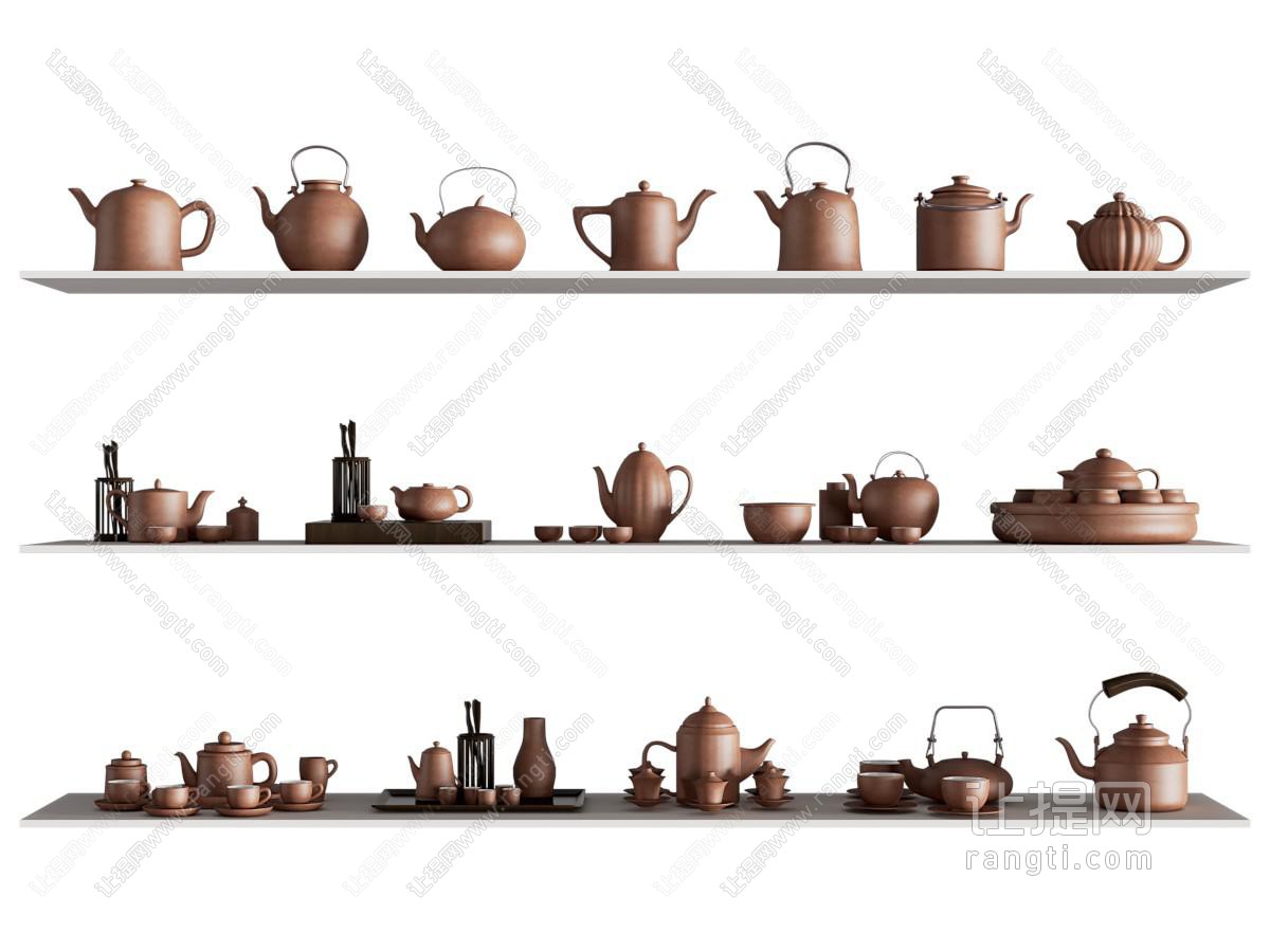 新中式茶壶茶具茶杯组合