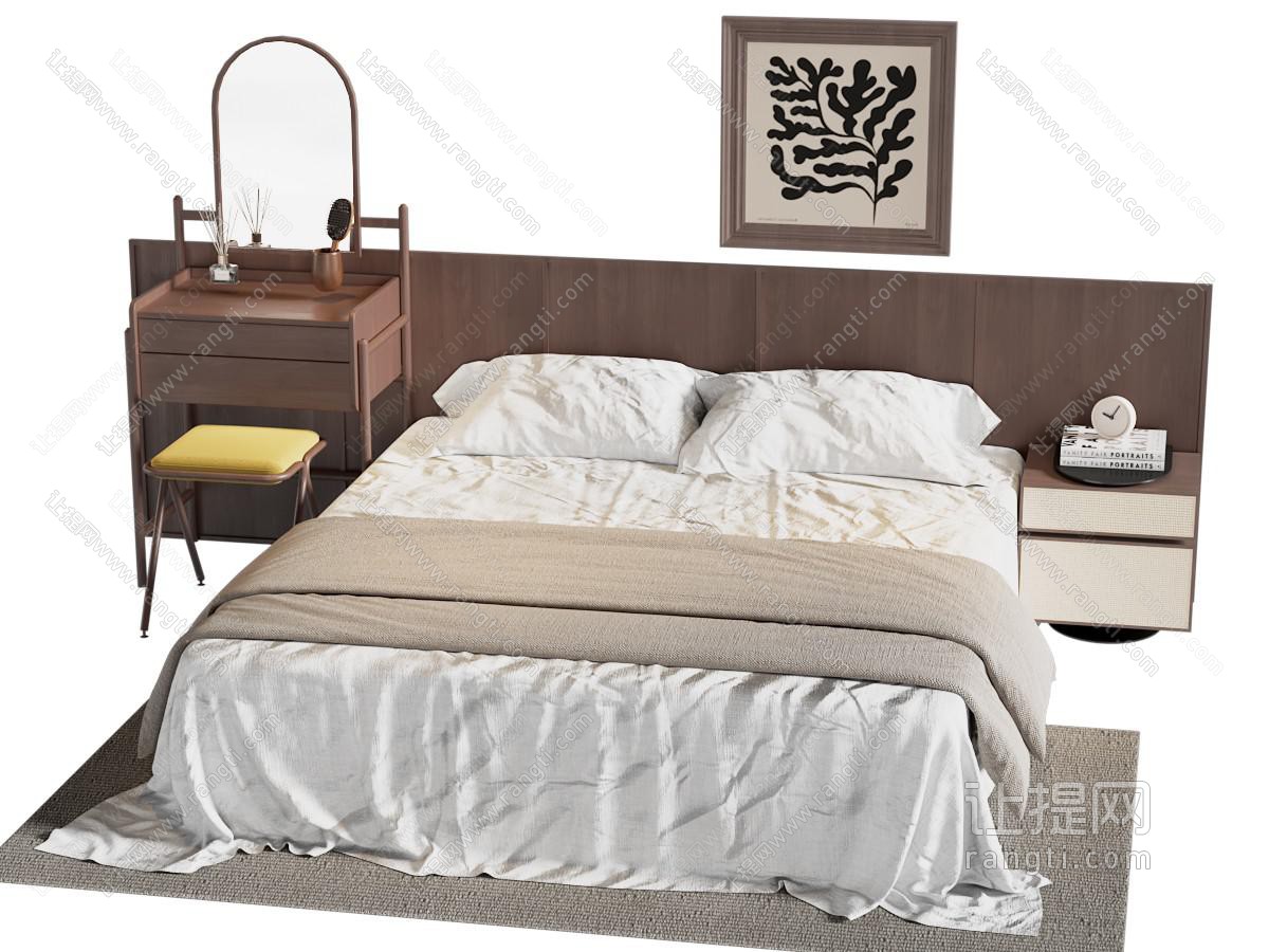 中古复古梳妆台