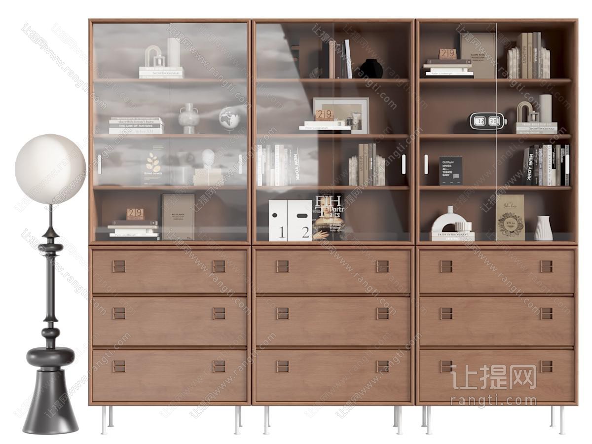 中古风书柜