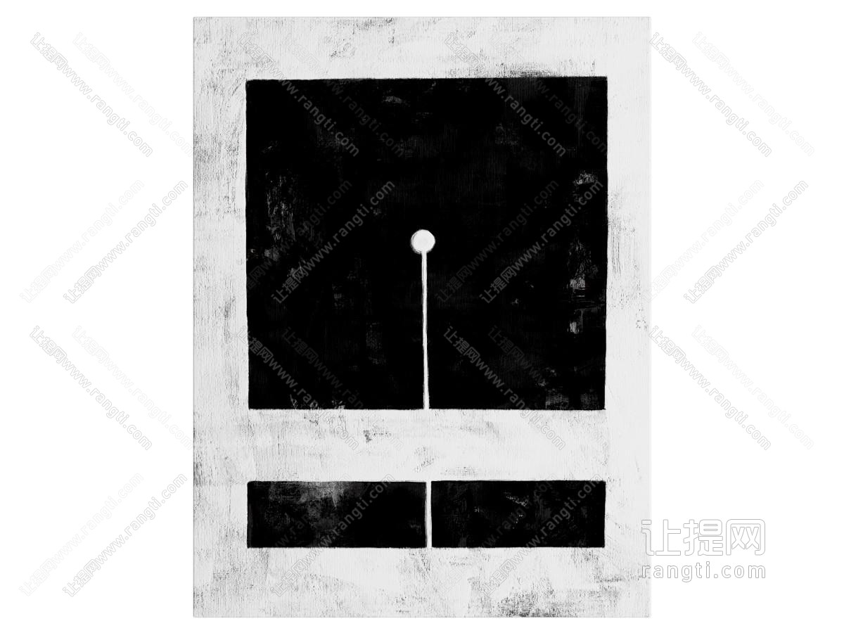 现代极简挂画