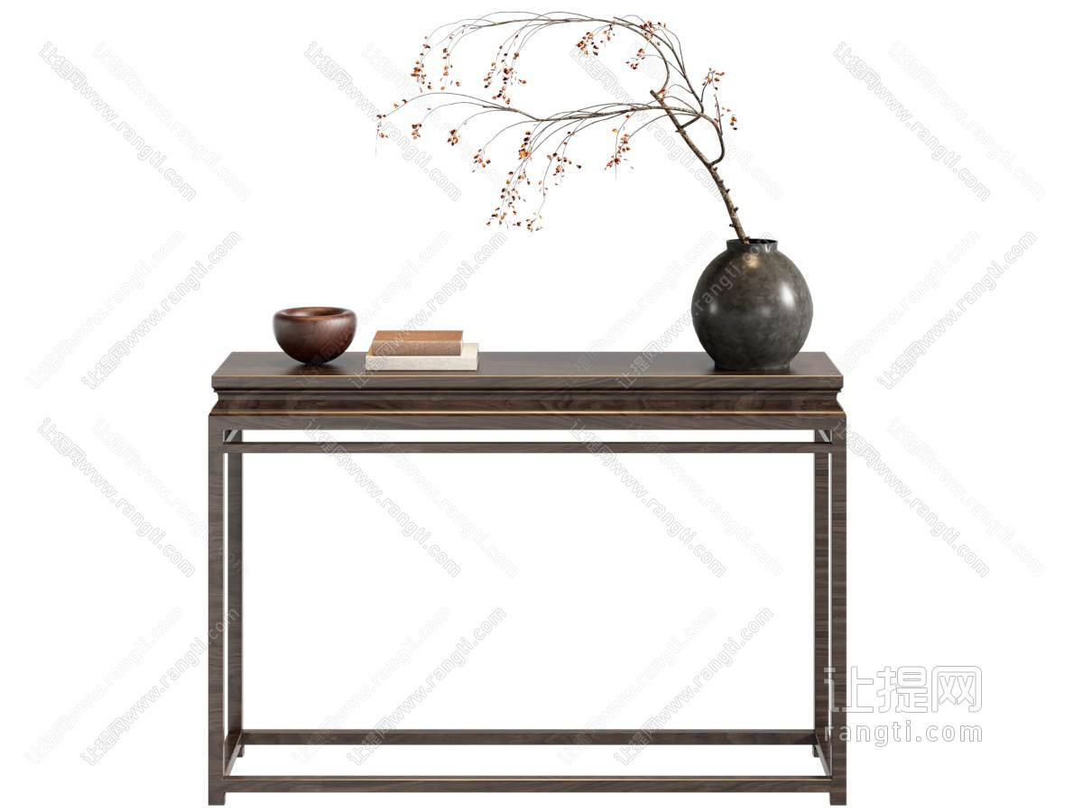 新中式玄关柜