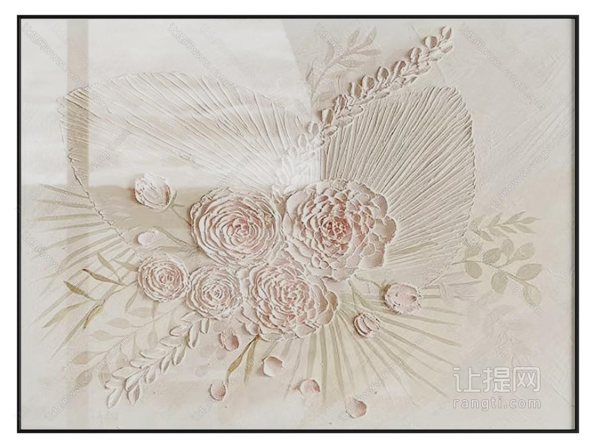 现代法式挂画 奶油风挂画