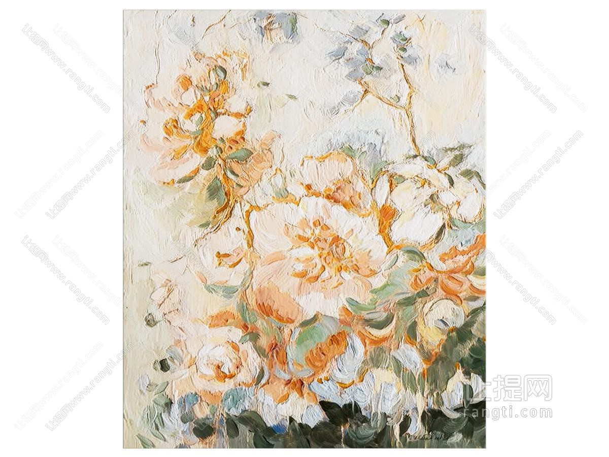 花卉油画装饰画挂画