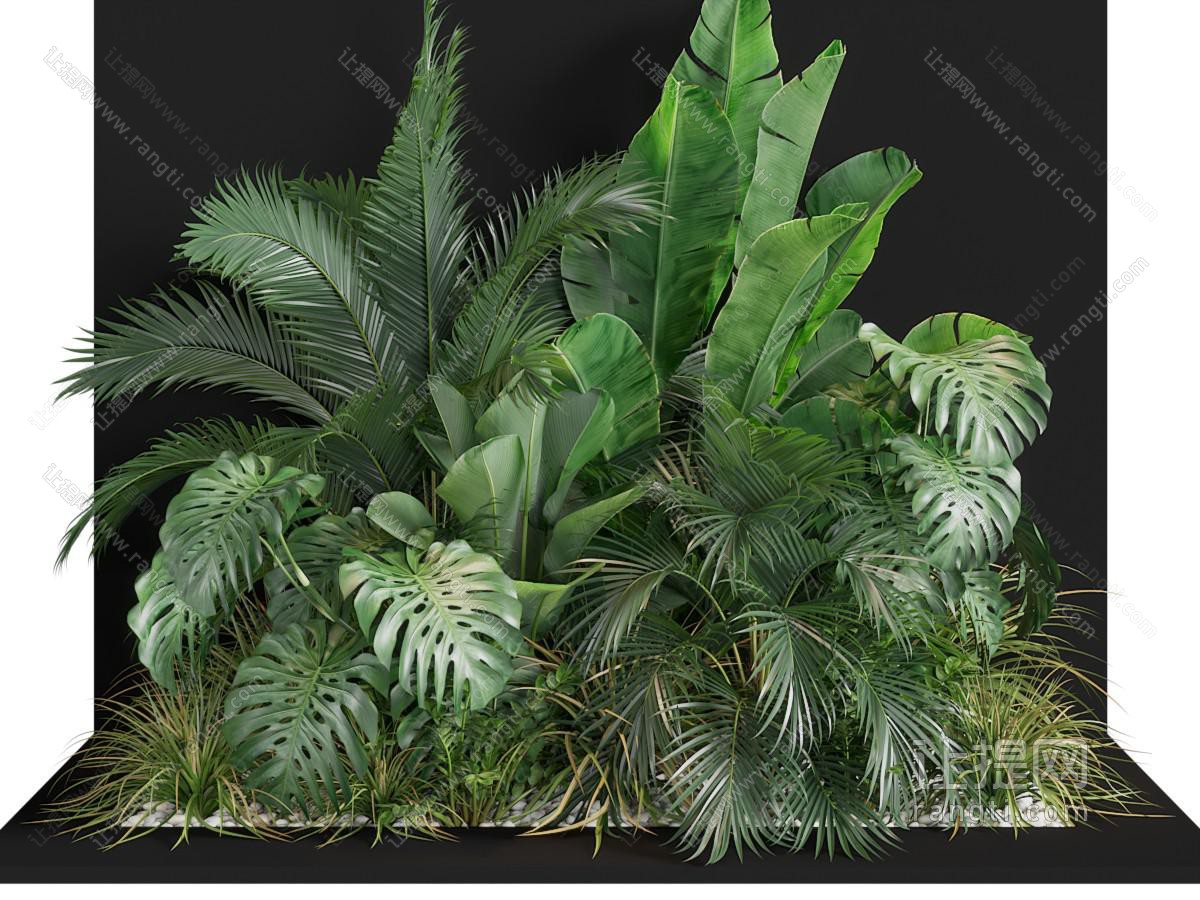 现代花池花草植物景观园艺小品