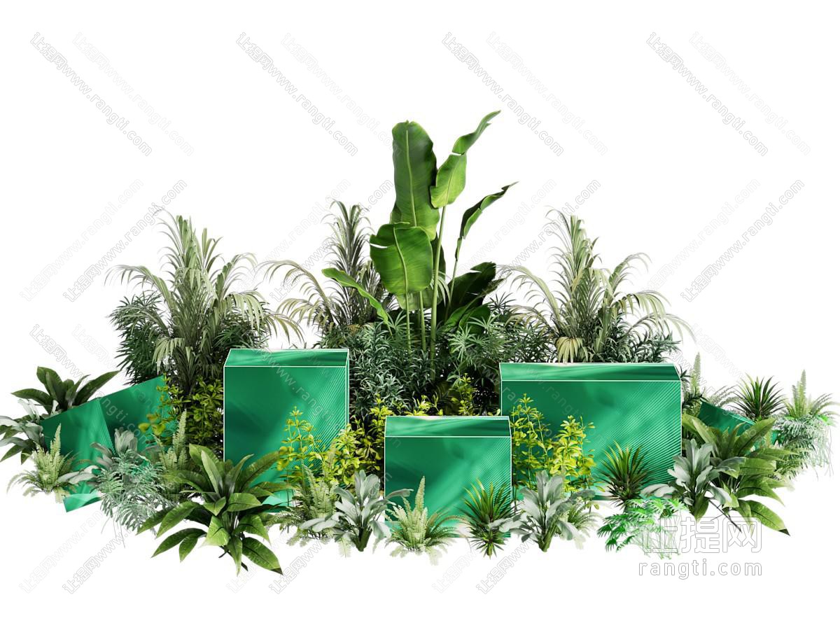 现代植物美陈 网红打卡点 绿植礼品点 商场美陈