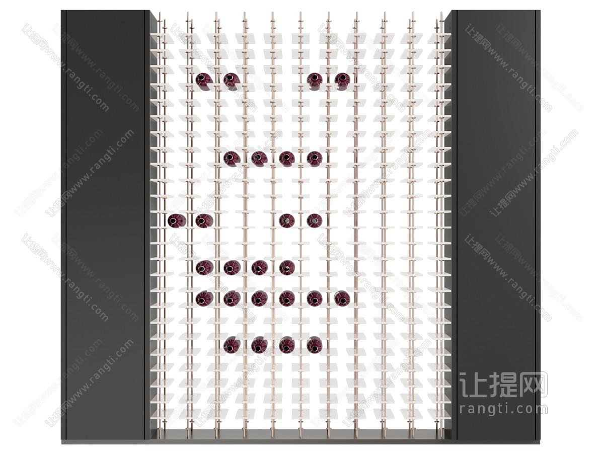 现代酒架 现代亚克力酒架