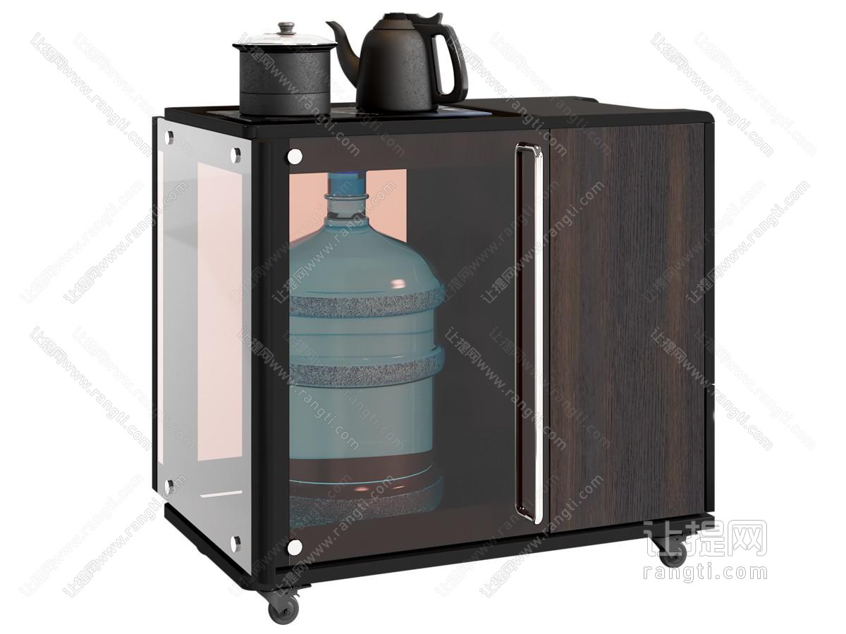 现代中古风柜子 茶具