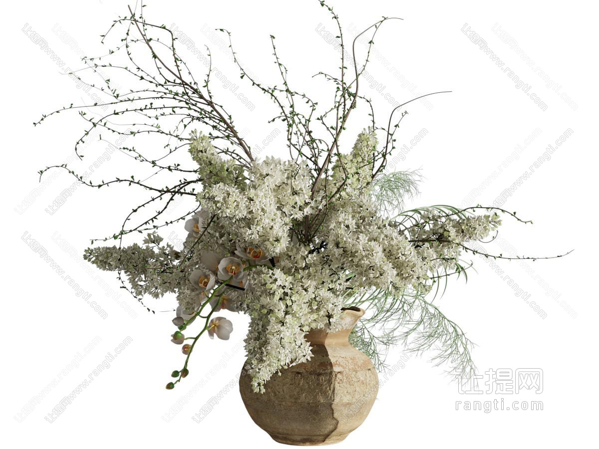 现代花瓶