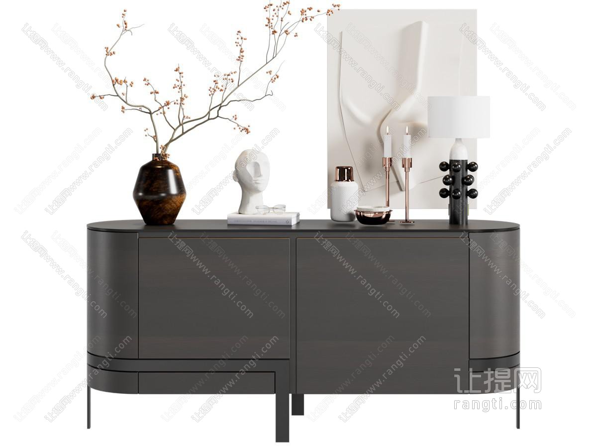 中古风边柜玄关柜 边柜 玄关柜 端景柜