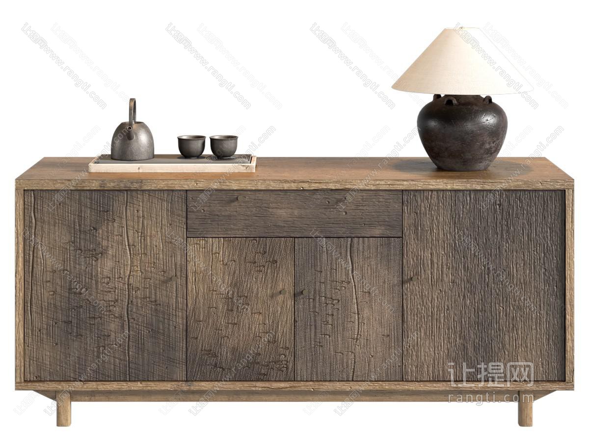 侘寂中古餐边柜