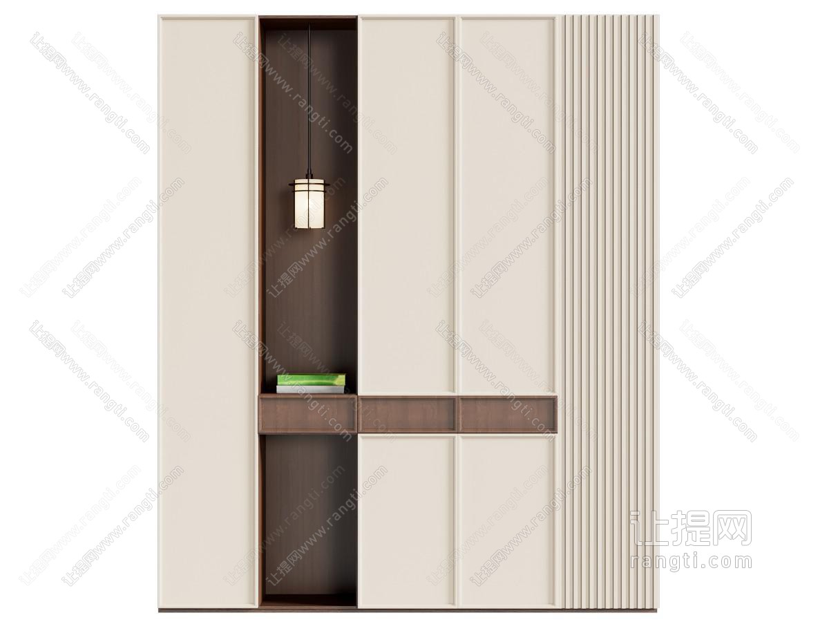 中古风玄关鞋柜