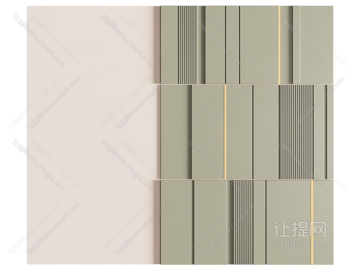 现代玄关背景墙