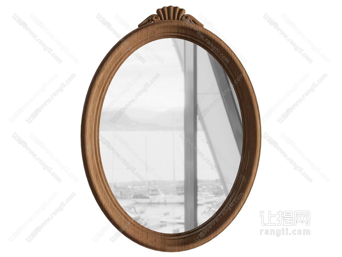中古侘寂镜子