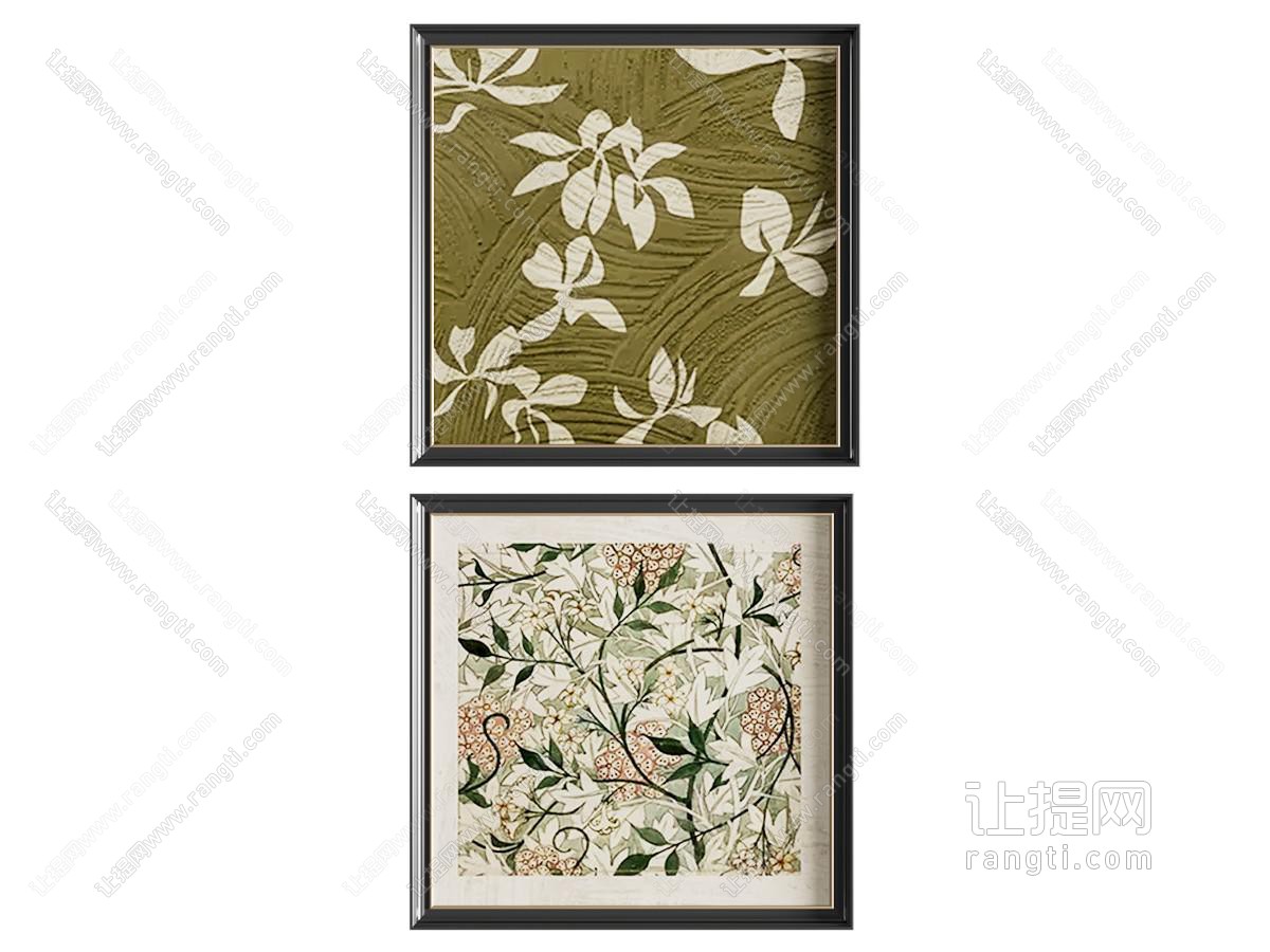 法式中古挂画