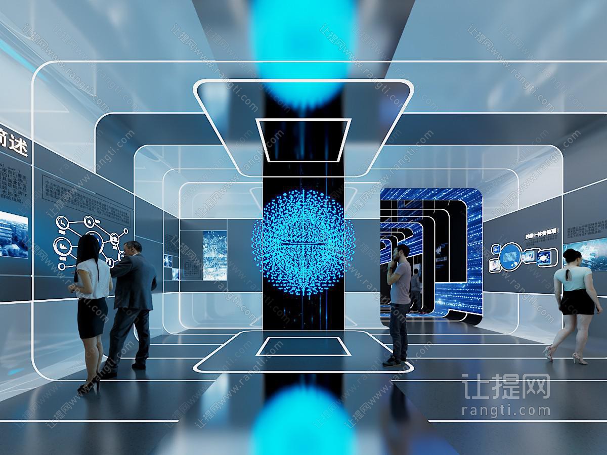 现代时光走廊展厅展览