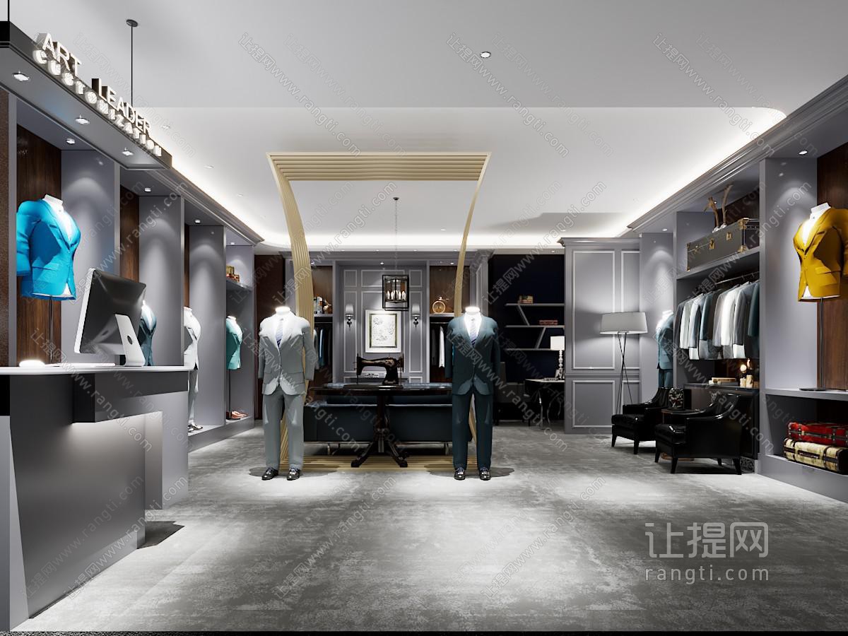 美式定制服装专卖店