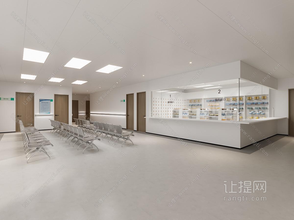 现代医疗门诊大厅