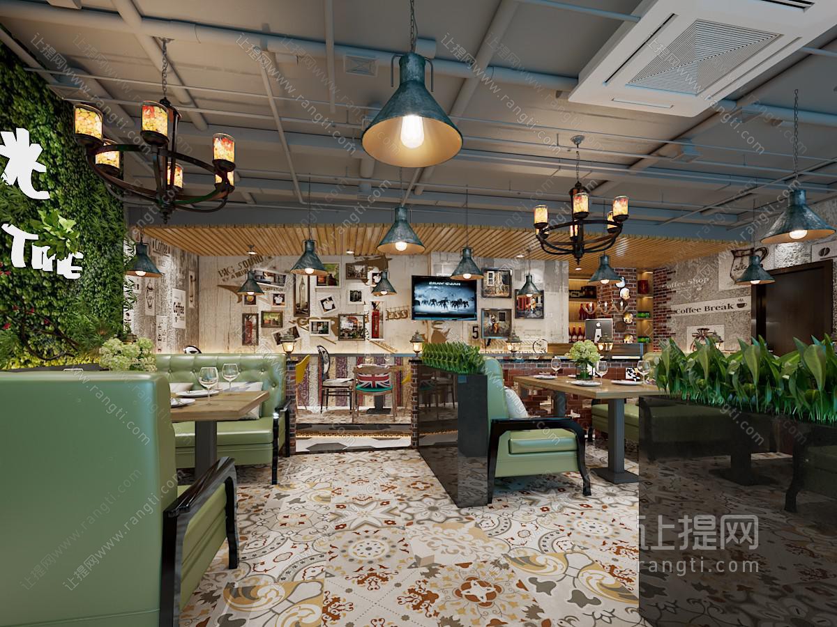 工业风餐厅