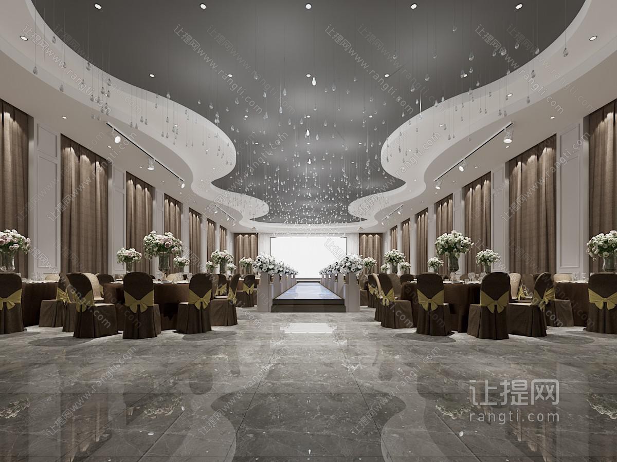 现代酒店宴会厅