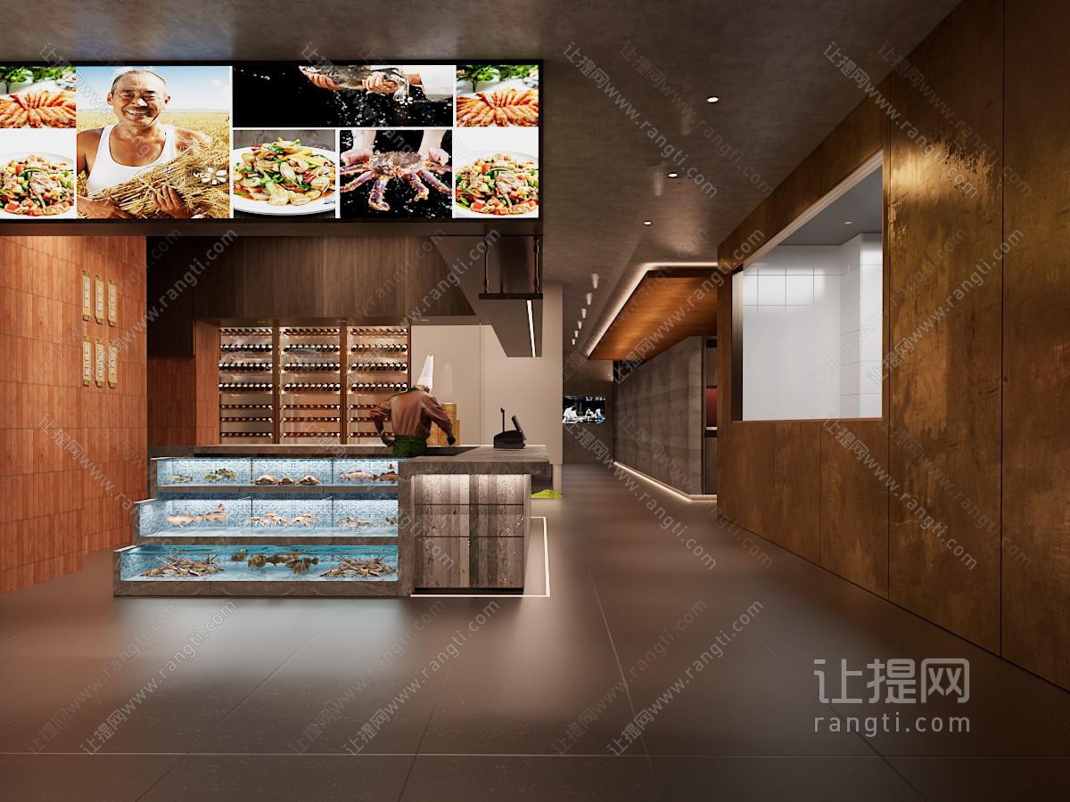 现代新中式中餐厅