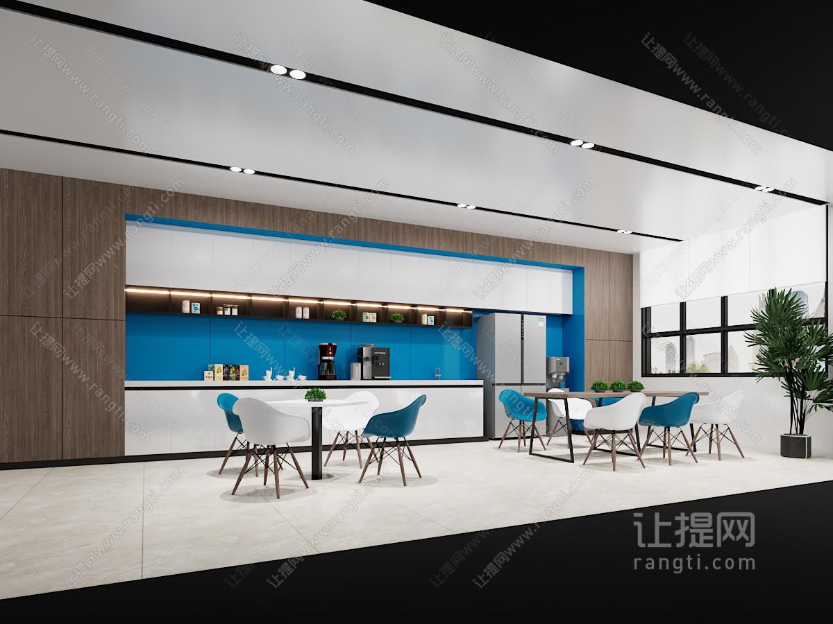 公司茶水间休息区