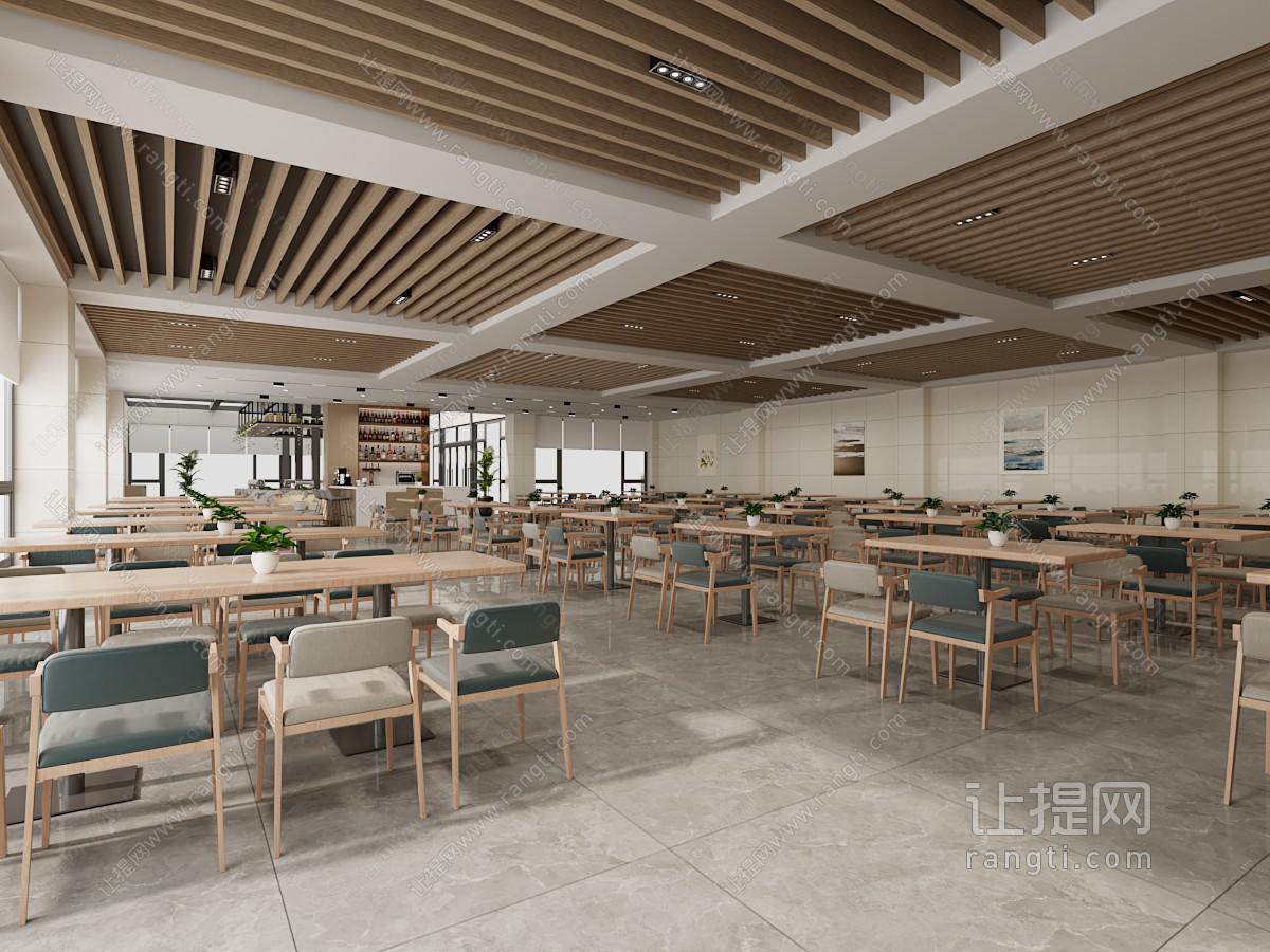 现代自助餐厅