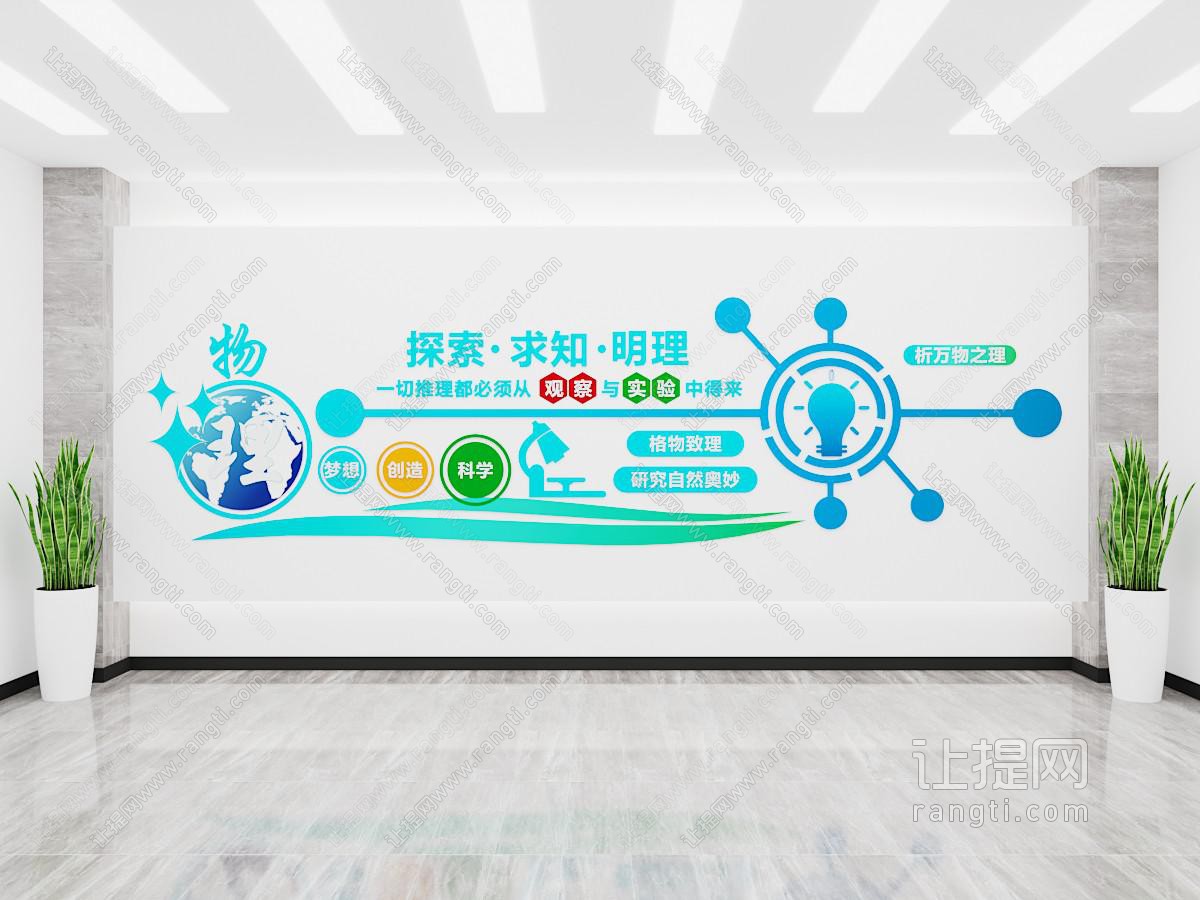 现代物理文化墙