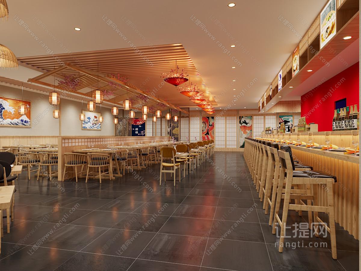 日式餐饮空间